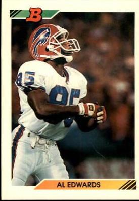 Al Edwards #34 Football Cards 1992 Bowman