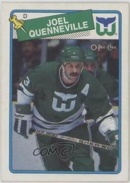 Joel Quenneville #3 Hockey Cards 1988 O-Pee-Chee