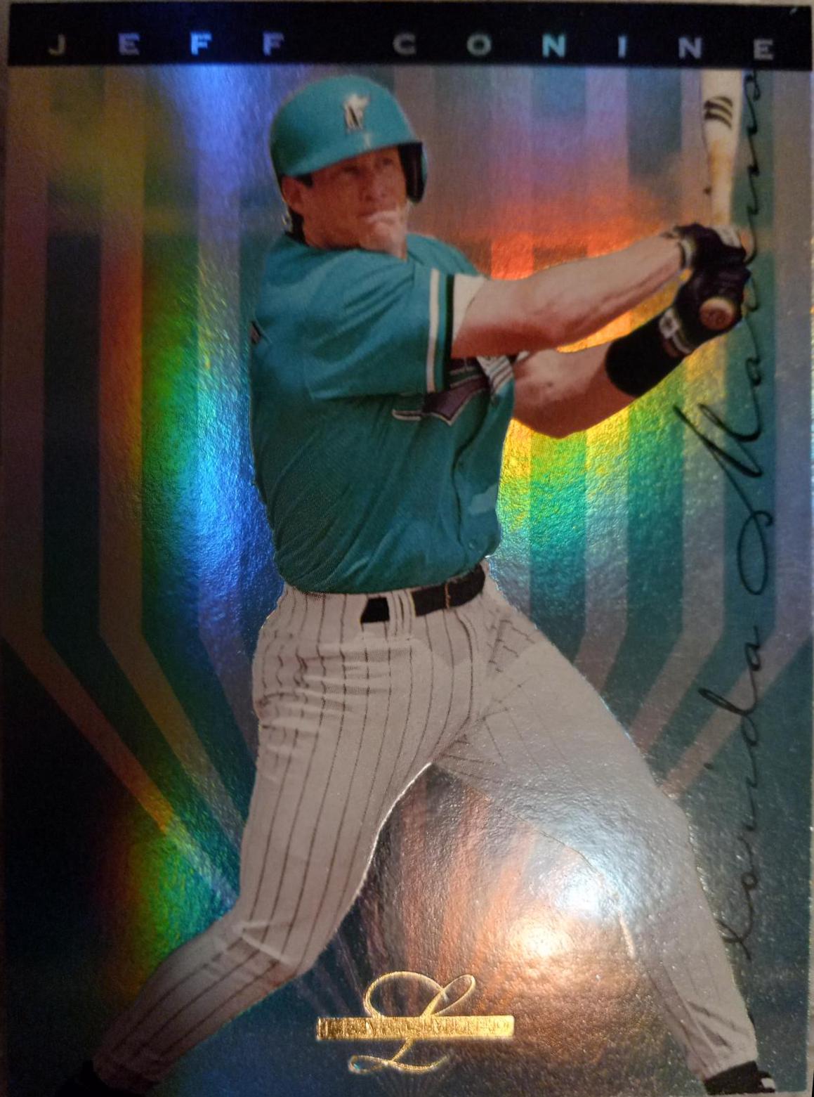 Jeff Conine #41 Baseball Cards 1995 Leaf Limited