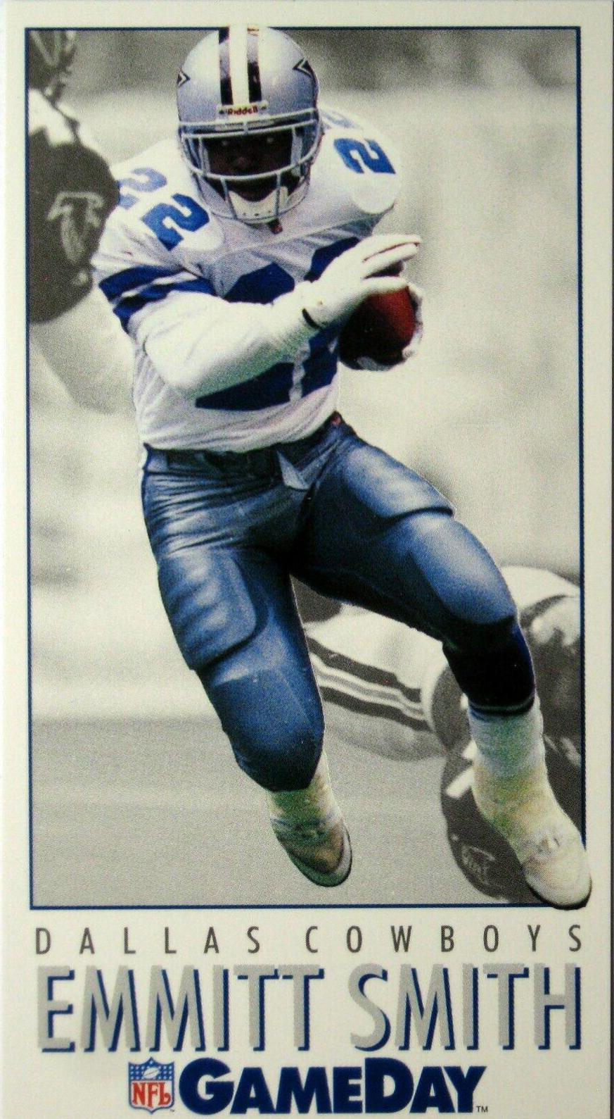 Emmitt Smith #22 Football Cards 1993 Fleer Gameday