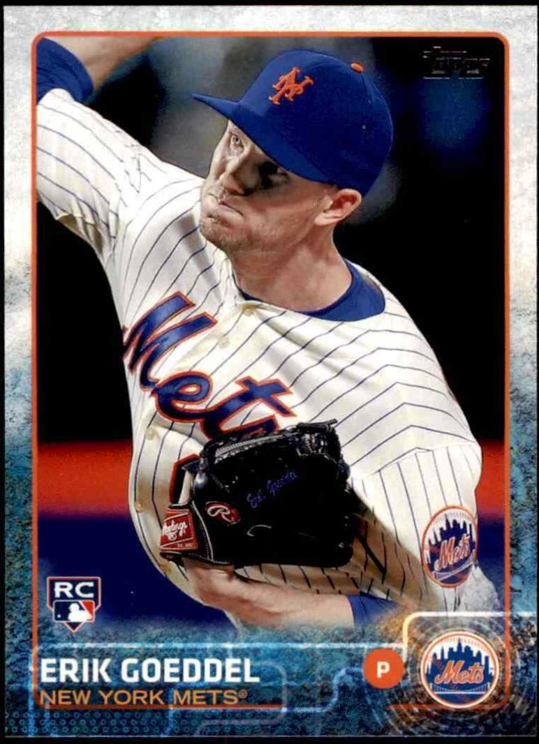 Erik Goeddel #486 Baseball Cards 2015 Topps
