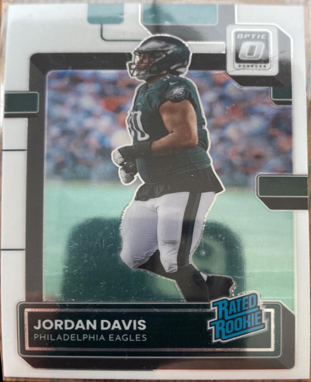 Jordan Davis #246 Football Cards 2022 Panini Donruss Optic