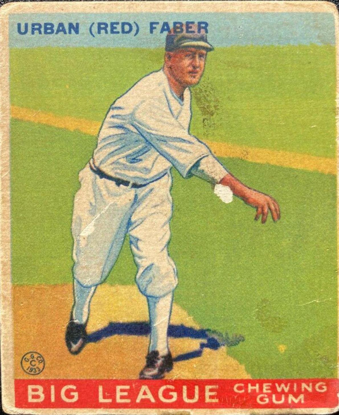1933 Red Faber #79