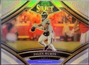 Jalen Hurts #1 Football Cards 2023 Panini Select Snapshots