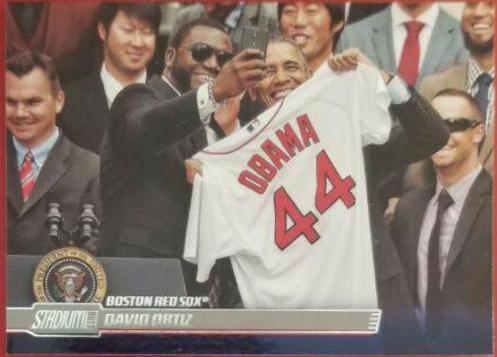 David Ortiz #182 Baseball Cards 2014 Stadium Club