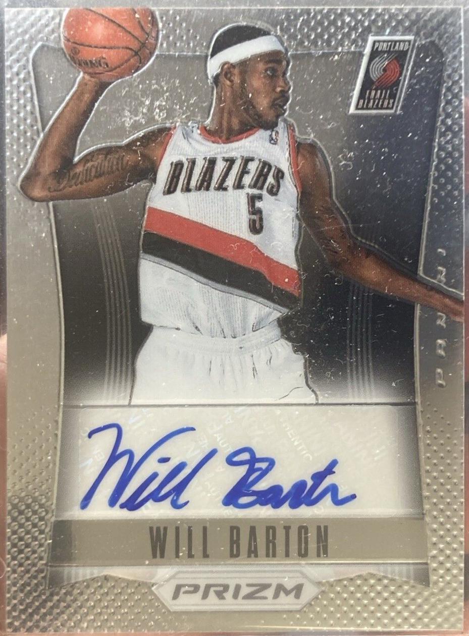 Will Barton #52 Basketball Cards 2012 Panini Prizm Autograph