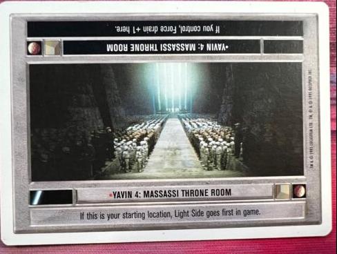Yavin 4: Massassi Throne Room Star Wars CCG Premiere