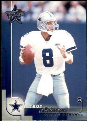 Troy Aikman #24 Football Cards 2000 Leaf Rookies & Stars