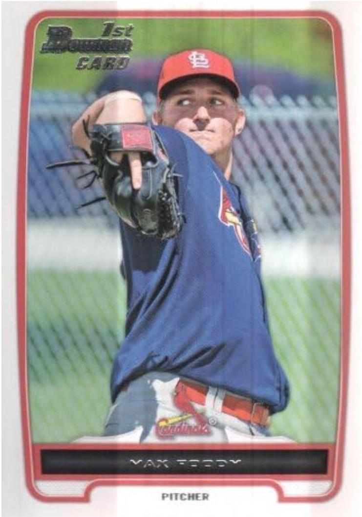 Max Foody #87 2012 Bowman Draft Picks & Prospects Baseball