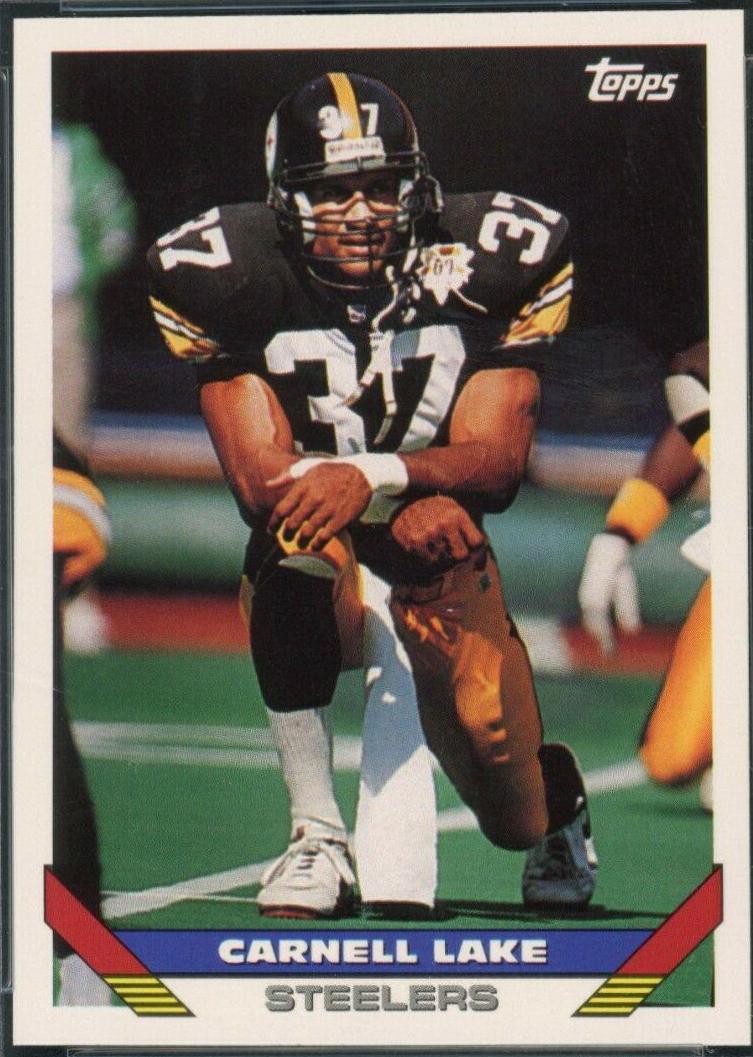 Carnell Lake #422 1993 Topps Football