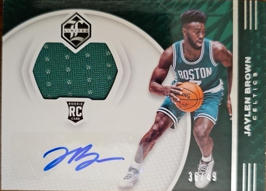 Jaylen Brown [Jersey Autograph Silver Spotlight] #103