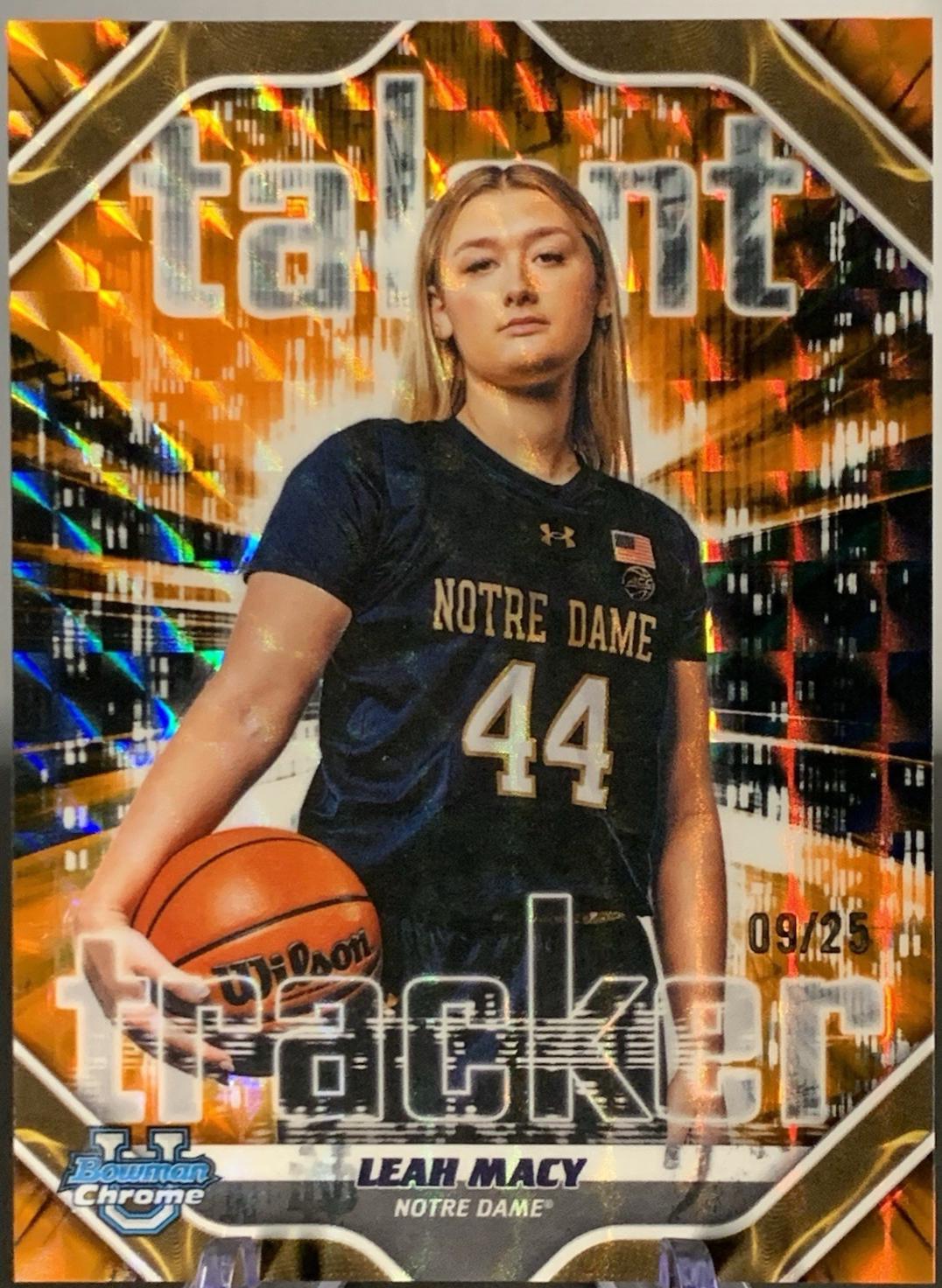 Leah Macy [Orange Refractor] #TT-18