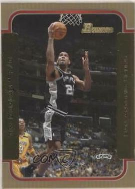 Tim Duncan #40 Basketball Cards 2003 Bowman