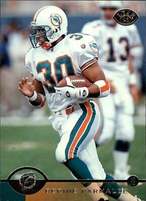 Bernie Parmalee #10 Football Cards 1996 Leaf