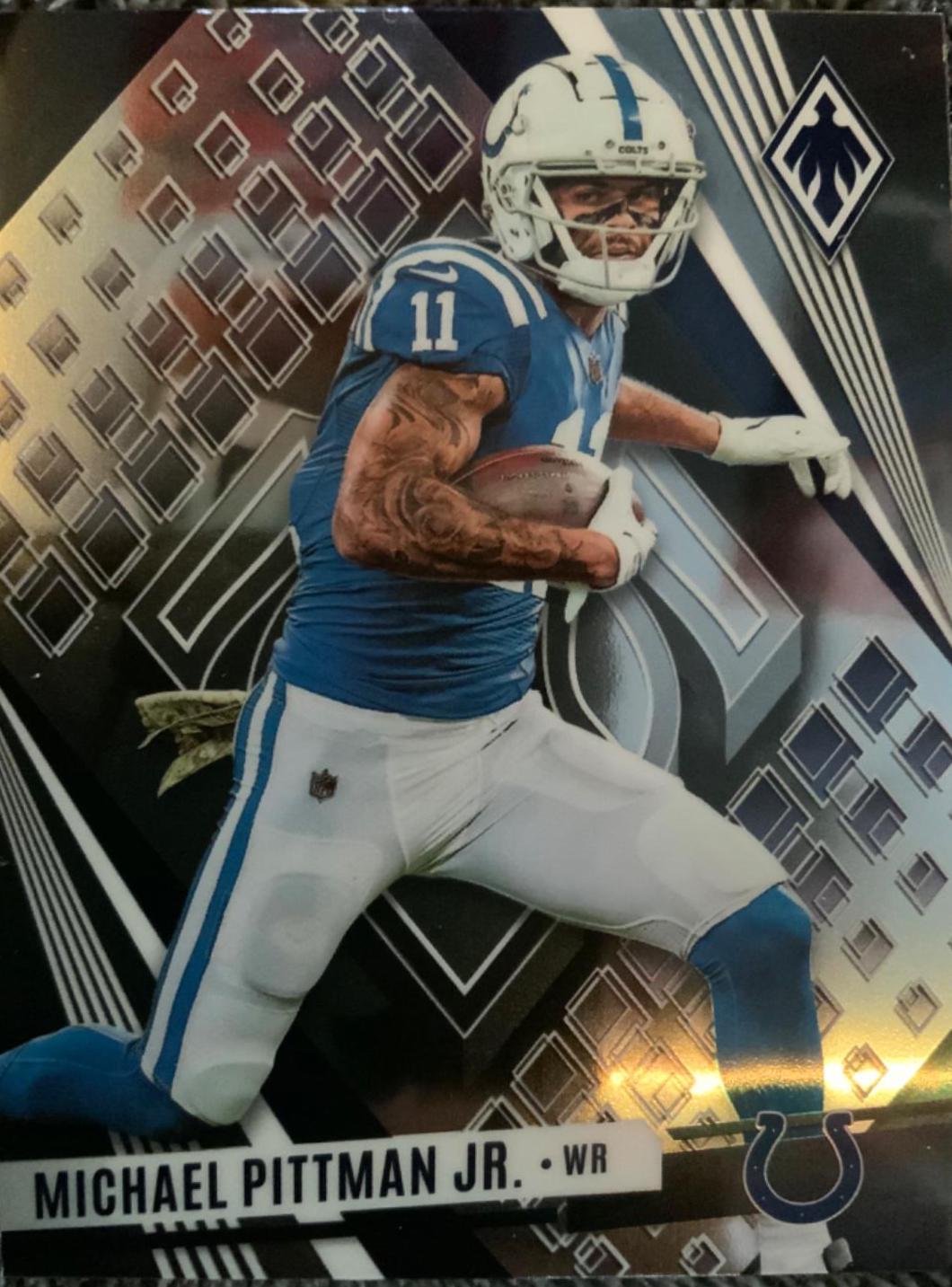 Michael Pittman Jr. #83 Football Cards 2023 Panini Phoenix