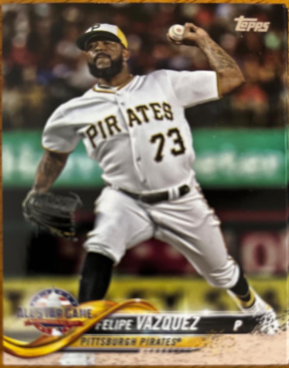 Felipe Vasquez #US222 Baseball Cards 2018 Topps Update