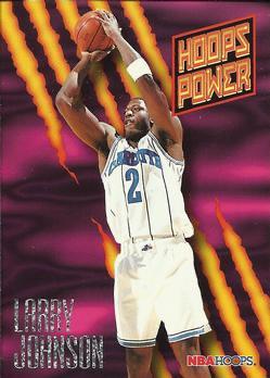 Larry Johnson #PR5 Basketball Cards 1994 Hoops Power Ratings