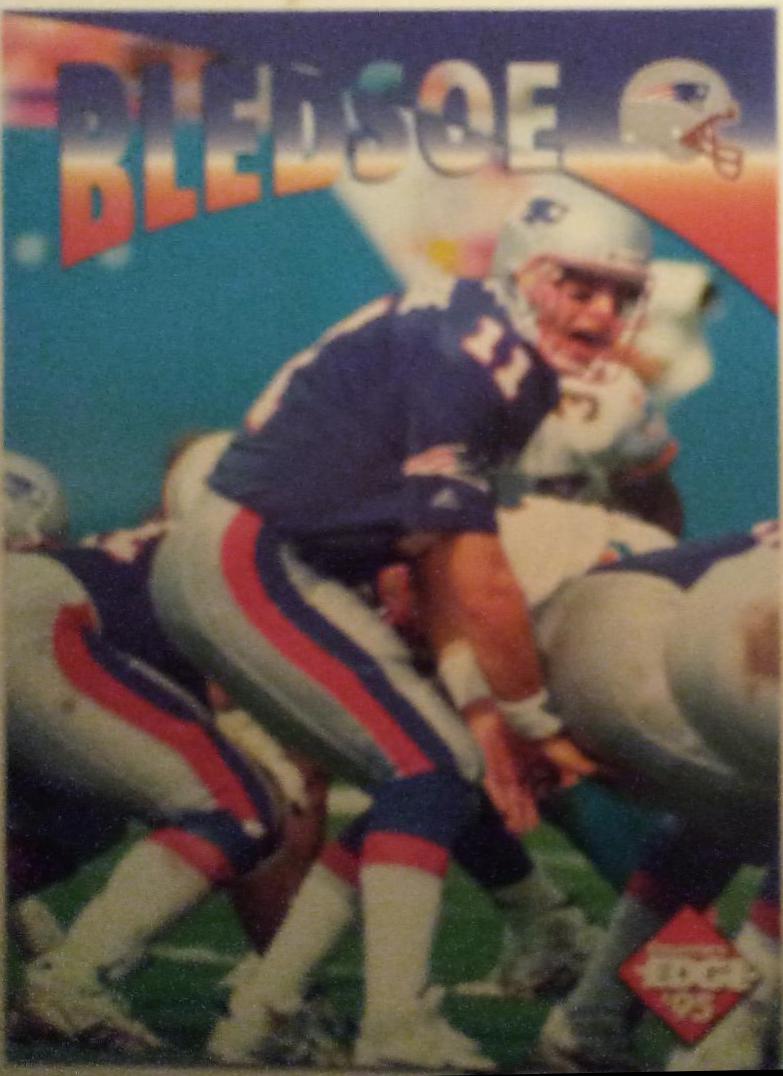 Drew Bledsoe Football Cards 1995 Collector's Edge