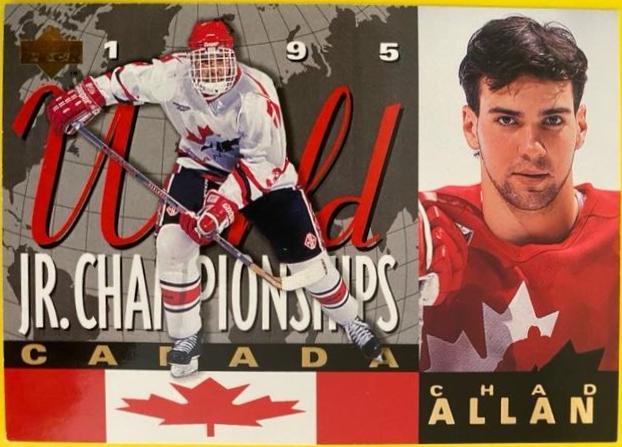 Chad Allan #499 Hockey Cards 1994 Upper Deck