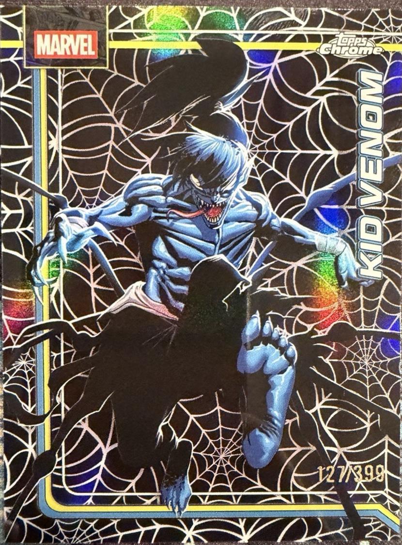 Kid Venom Spider-Web Refractor