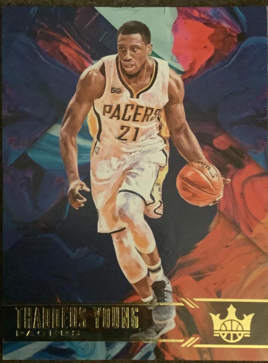 Thaddeus Young #94 Basketball Cards 2017 Panini Court Kings