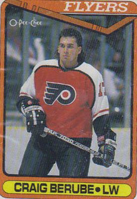 Craig Berube #448 Hockey Cards 1990 O-Pee-Chee
