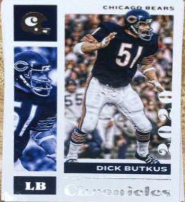 Dick Butkus #18 Football Cards 2020 Panini Chronicles