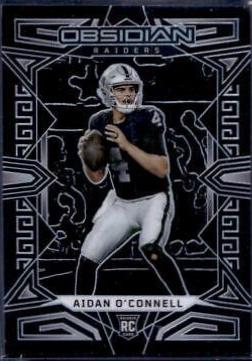 Aidan O'Connell #161 Football Cards 2023 Panini Obsidian