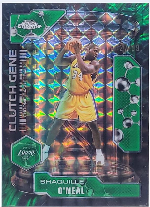 Shaquille O'Neal [Refractor Green Geometric] #CG-27