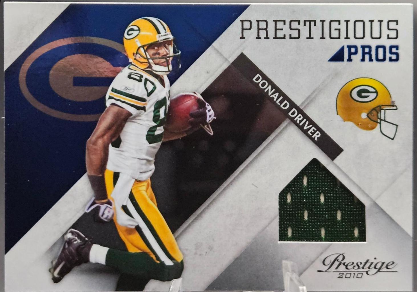 Donald Driver #16 Football Cards 2010 Panini Prestige Prestigious Pros