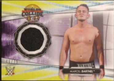 Marcel Barthel #MR-MB Wrestling Cards 2021 Topps WWE Mat Relics
