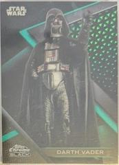 Darth Vader [Green Refractor] #1 Precios | Star Wars 2022 Topps Chrome  Black | Tarjetas de Star Wars