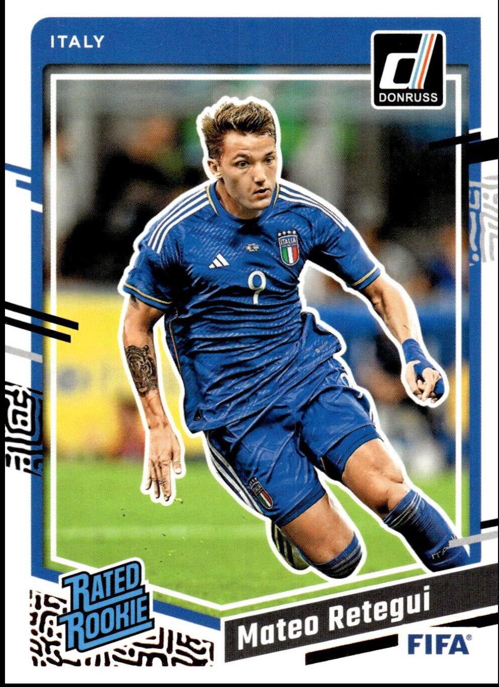 Mateo Retegui #187 Soccer Cards 2023 Panini Donruss