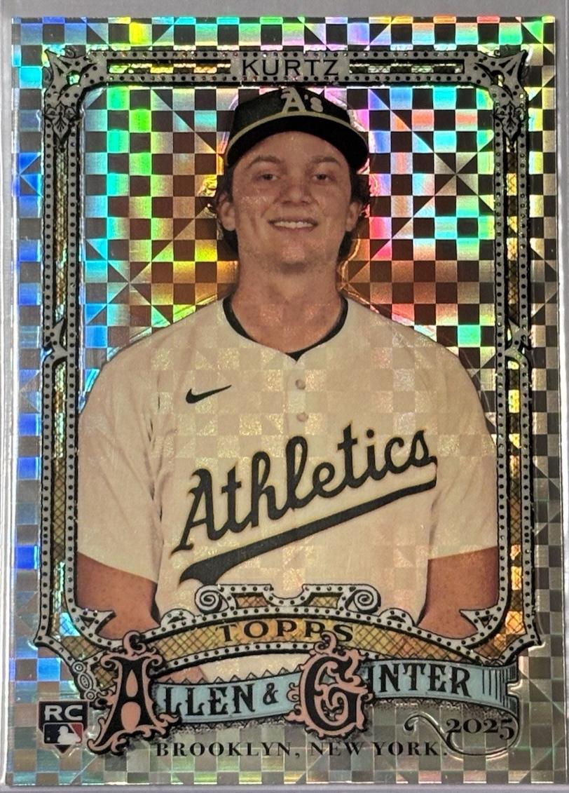 Nick Kurtz [X-Fractor Chrome Variation] #296 Prices | 2025 Topps