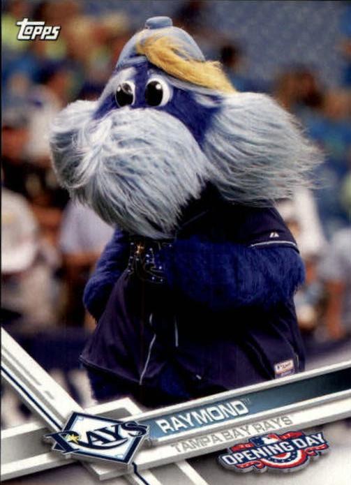 Raymond #M-18 Baseball Cards 2017 Topps Opening Day Mascots