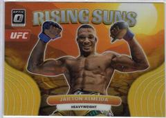 Jailton Almeida [Gold] #11 Ufc Cards 2023 Panini Donruss Optic UFC Rising Suns Prices