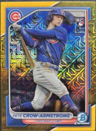 Pete Crow-Armstrong [Gold Mojo Refractor] #45