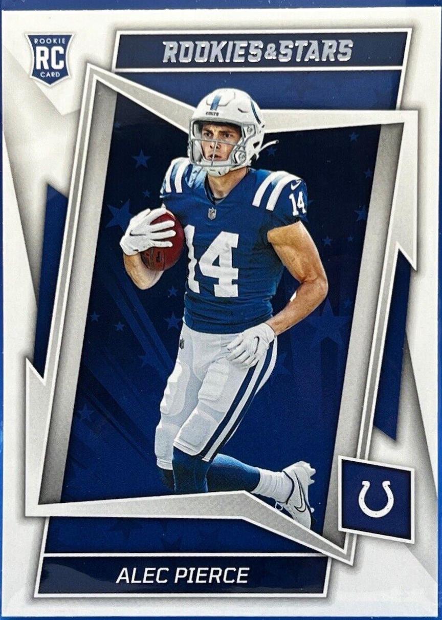 Alec Pierce #130 Football Cards 2022 Panini Rookies & Stars