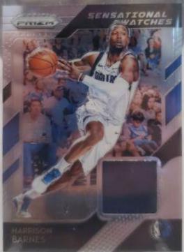Harrison Barnes #13 Basketball Cards 2018 Panini Prizm Sensational Swatches