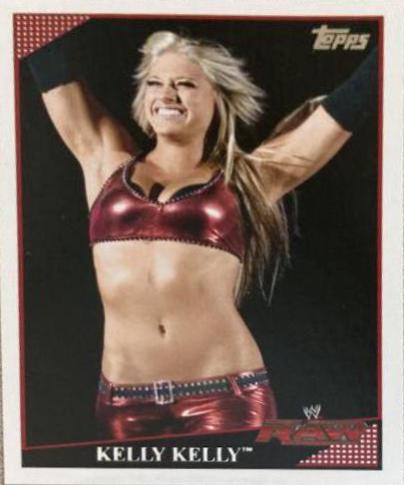 Kelly Kelly #34 Wrestling Cards 2009 Topps WWE