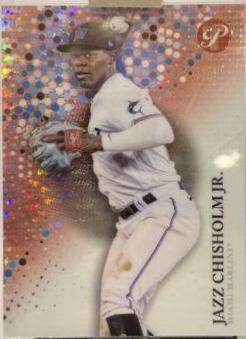 Jazz Chisholm Jr. [Encased Pink Refractor] #114