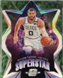Jayson Tatum #8 Basketball Cards 2019 Panini Contenders Optic Superstar Die Cuts