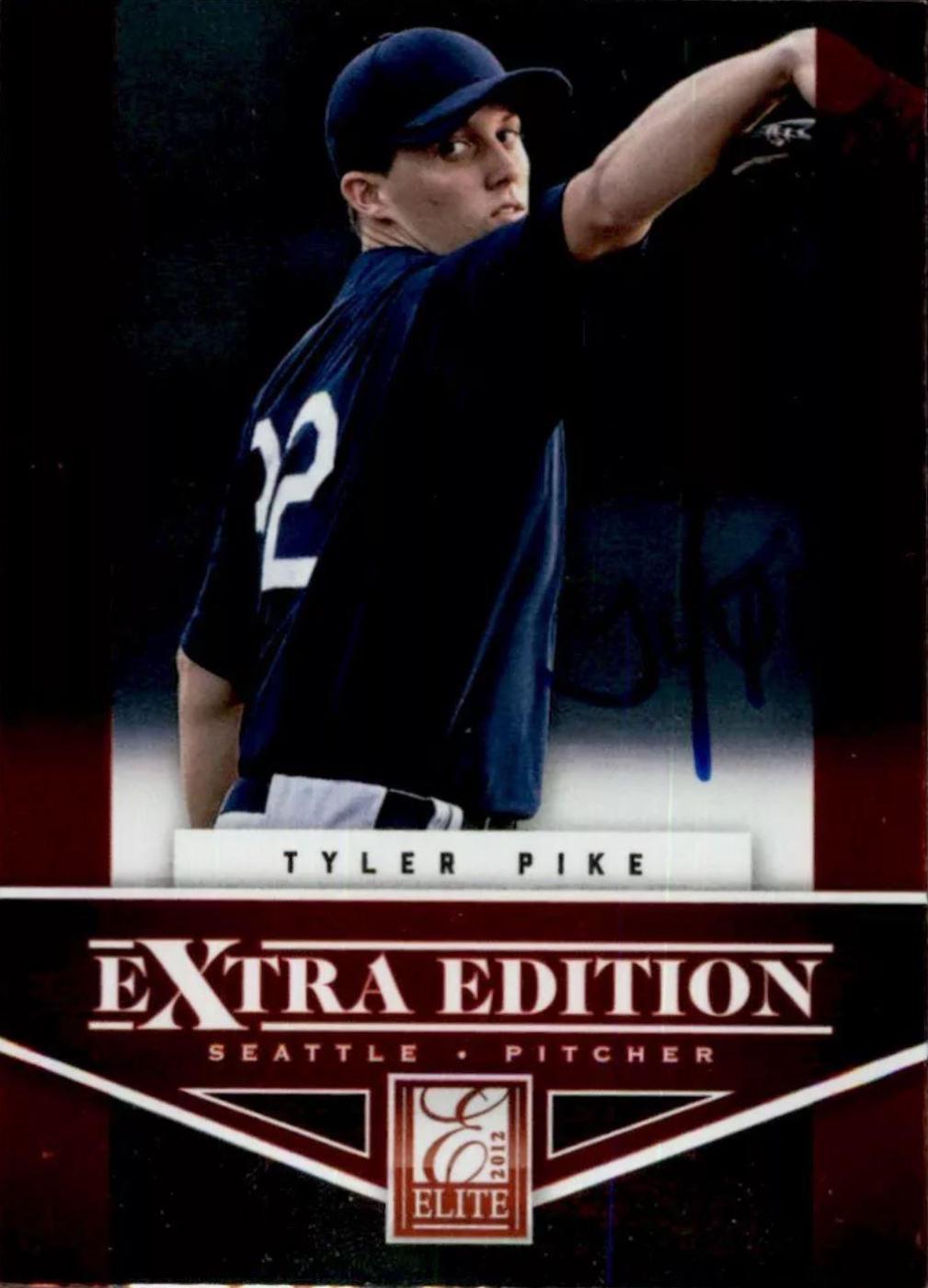 Tyler Pike #43 Baseball Cards 2012 Panini Elite Extra Edition