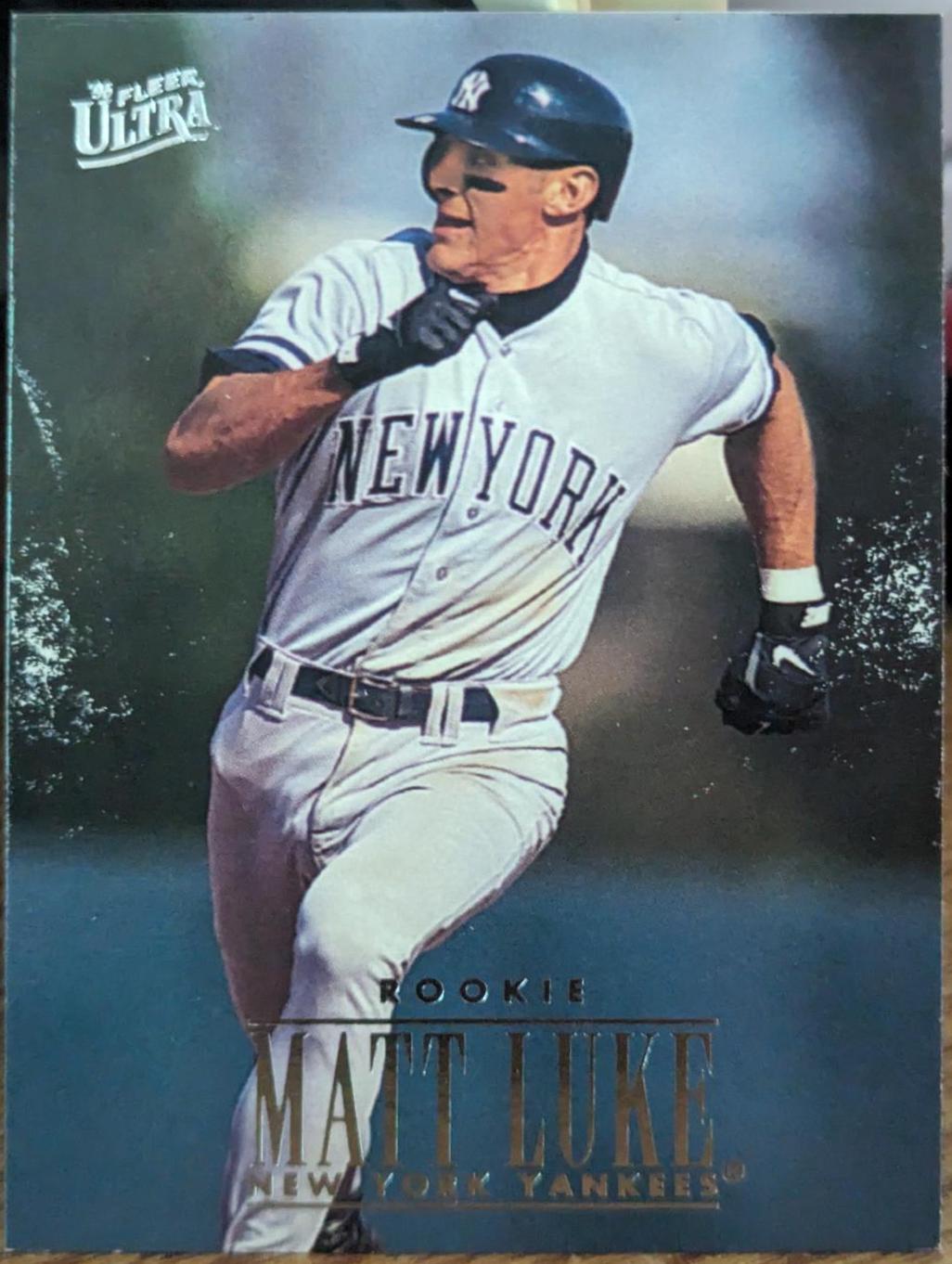 Matt Luke #389 Baseball Cards 1996 Ultra
