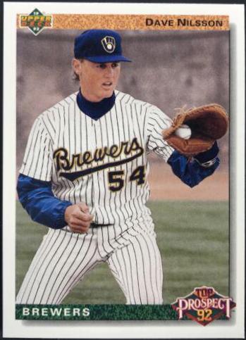 Dave Nilsson #57 Baseball Cards 1992 Upper Deck