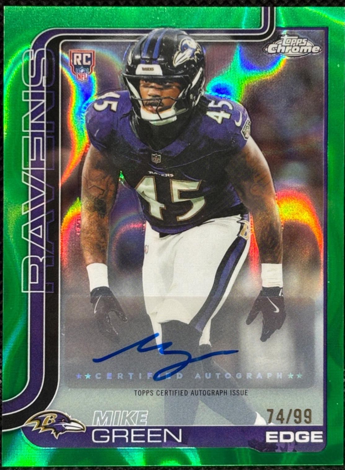 Mike Green [Green Lava Refractor] #RA-MG