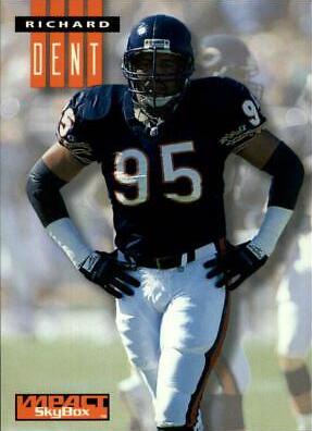 Richard Dent #34 Football Cards 1994 Skybox Impact