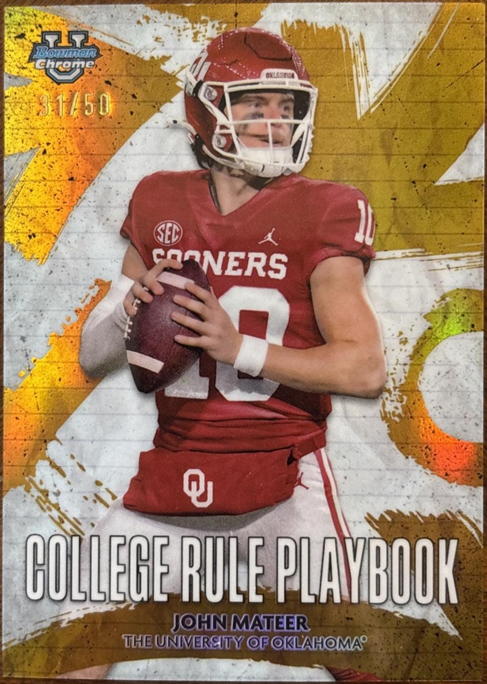 John Mateer [Gold Refractor] #CRP-14