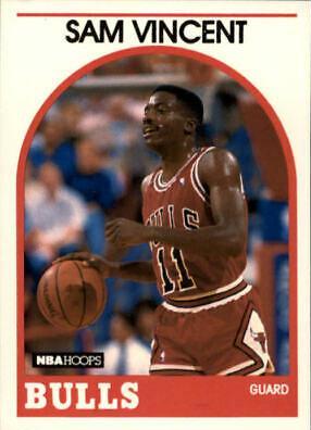 Sam Vincent #149 Basketball Cards 1989 Hoops