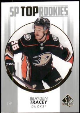 Brayden Tracey #TR-23 Hockey Cards 2022 SP Authentic Top Rookies